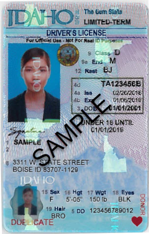 idaho license under drivers ids indicate individuals designs stamp remember zoom if just over